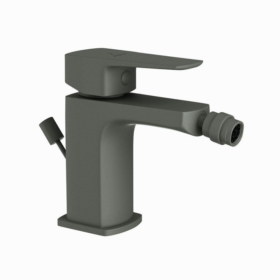 Picture of Single Lever Bidet Mixer with Popup Waste - Graphite