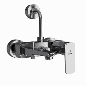Picture of Single Lever Bath & Shower Mixer 3-in-1 System - Black Chrome