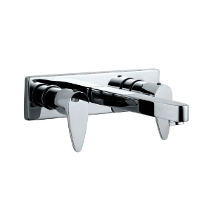 Picture of 3 Hole Basin Mixer Wall Mounted - Chrome