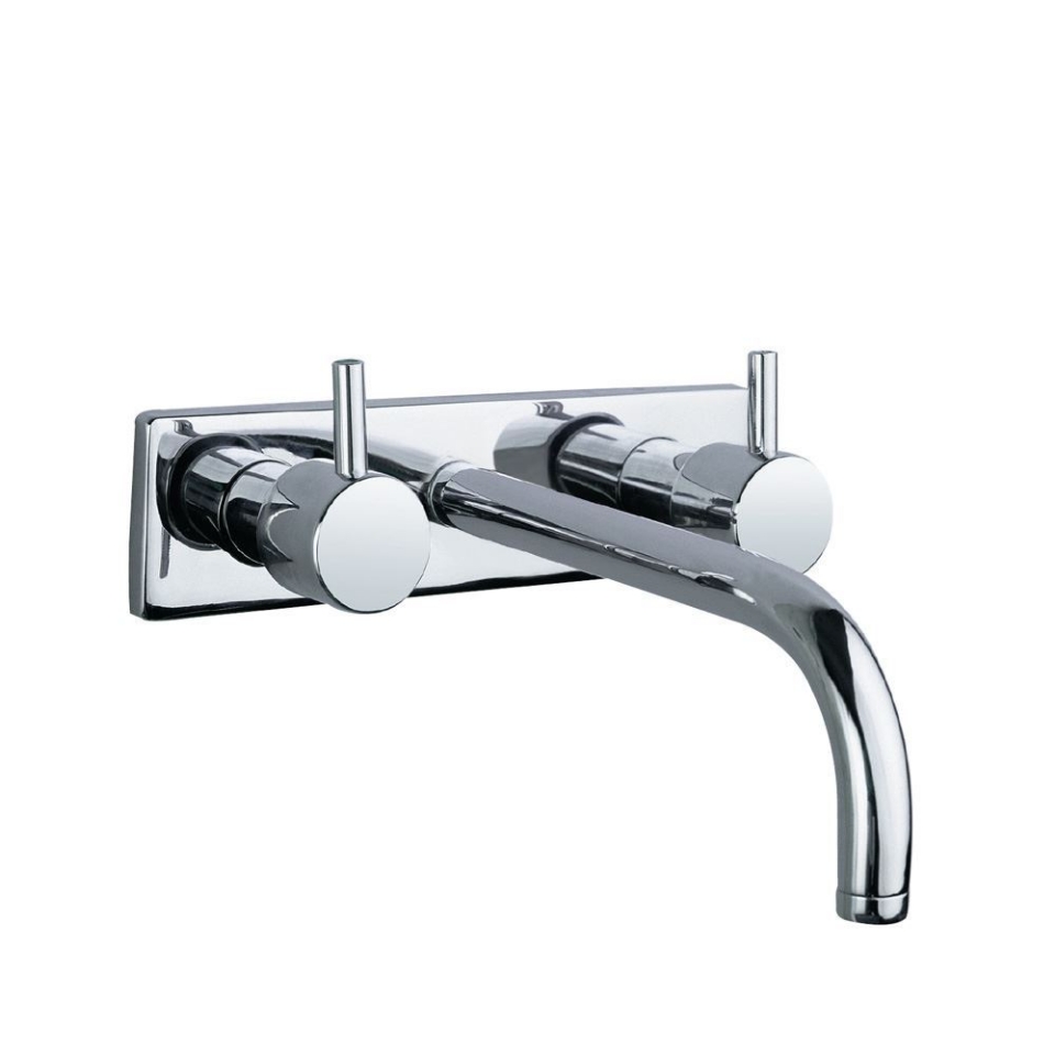 Picture of 3 Hole Basin Mixer Wall Mounted