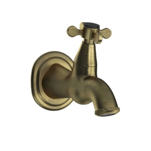 Picture of Bib Tap with Wall Flange - Antique Bronze