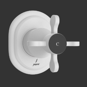 Picture of In-wall Stop Valve 20 mm - White Matt
