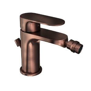 Picture of Single Lever Bidet Mixer with Popup Waste - Antique Copper