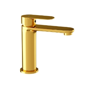Picture of Single Lever Basin Mixer - Gold Bright PVD
