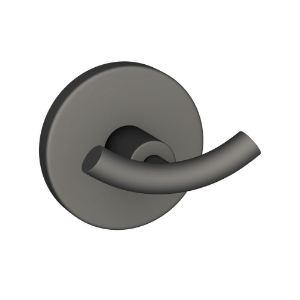 Picture of Double Robe Hook - Graphite