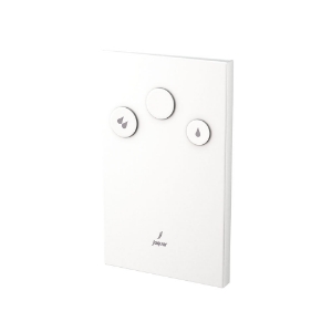 Picture of In-wall i-ﬂushing system - White Matt
