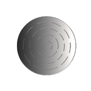 Picture of Round Shape Maze Overhead Shower - Black Chrome
