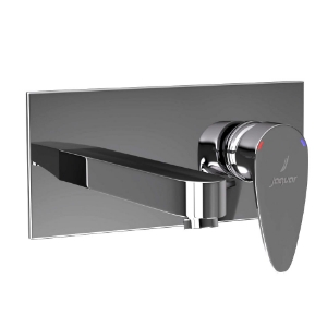 Picture of Exposed Parts of Single Lever Built-in In-wall Manual Valve - Black Chrome