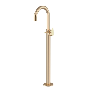 Picture of Vignette Prime Exposed Parts of Floor Mounted Single Lever Bath Mixer - Auric Gold