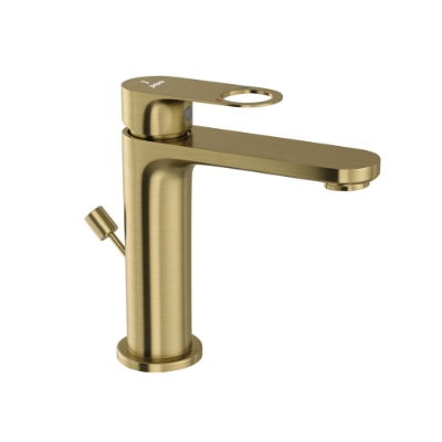 Picture of Single Lever Basin Mixer with Popup Waste - Antique Bronze