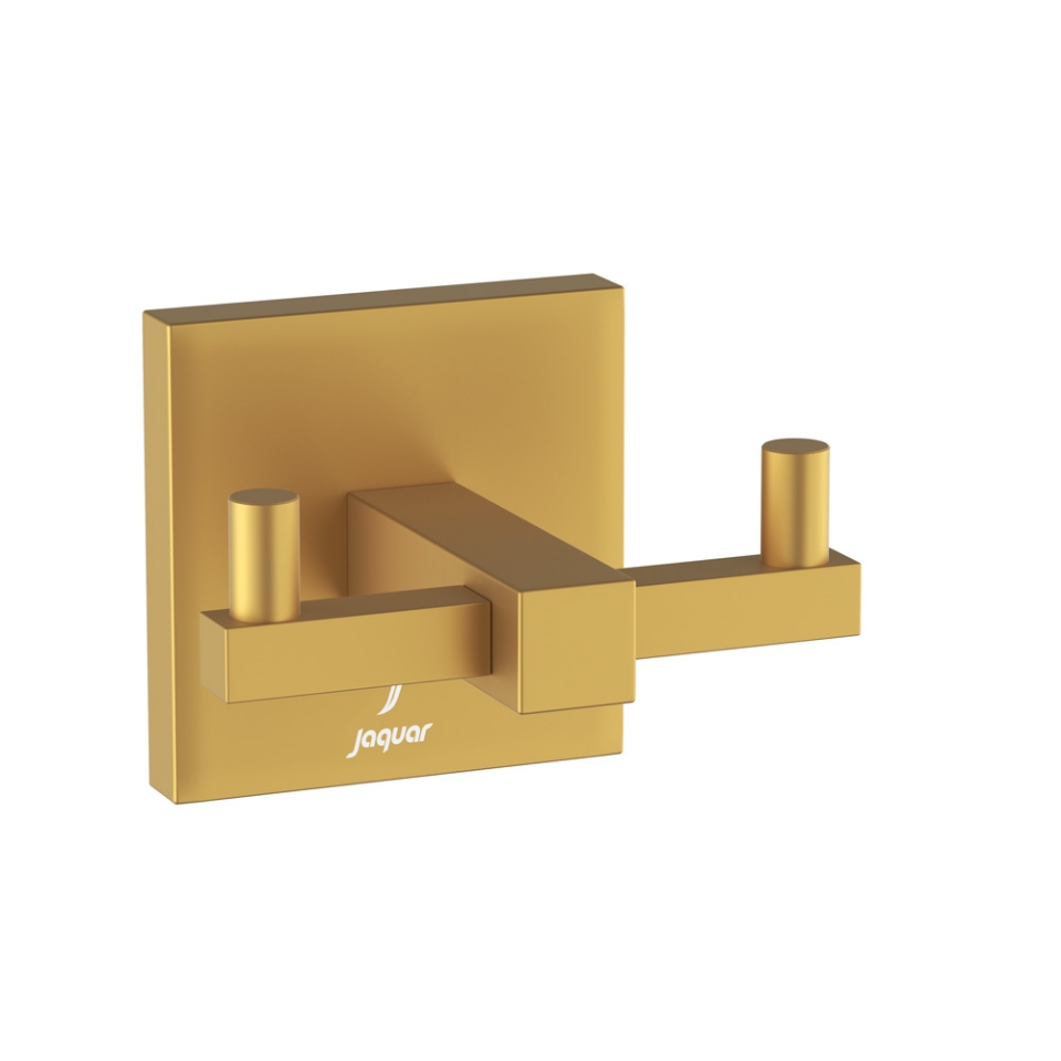 Picture of Double Coat Hook - Gold Matt PVD
