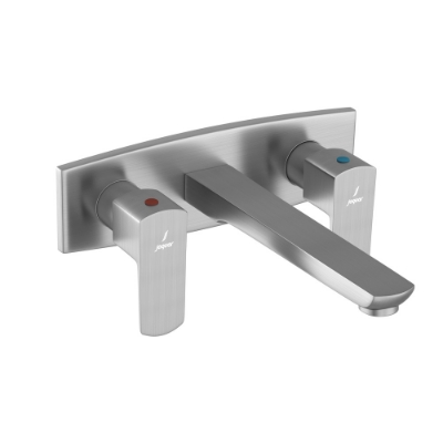 Picture of 3 Hole Basin Mixer Wall Mounted - Stainless Steel