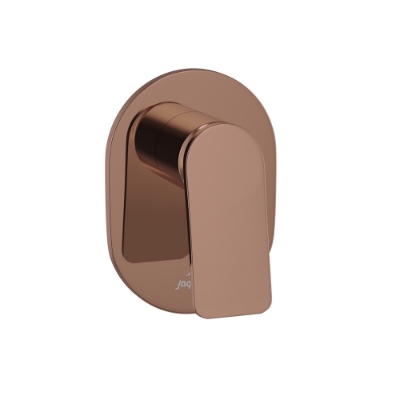 Picture of Exposed Part Kit of Single Lever In-wall Manual Valve - Blush Gold PVD